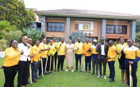 Speaker Anita Among Hosts Newly Elected NRM Youth Leaders, Urges Support for Museveni Ahead of 2026 Elections