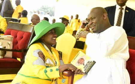 Owobusobozi Bisaka, ONC Boss Hajjat Namyalo Join Thousands at Museveni Nomination Rally