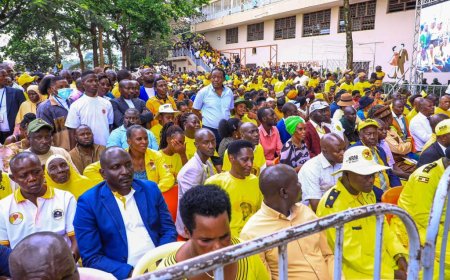 President museven met with youthful patriots in Muyenga. Organized by Commissioner Hellen Seku.