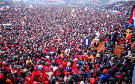 Thirsty for Change. From Ghetto to State House Dreams, Thousands Rally Behind Bobi Wine After Nomination
