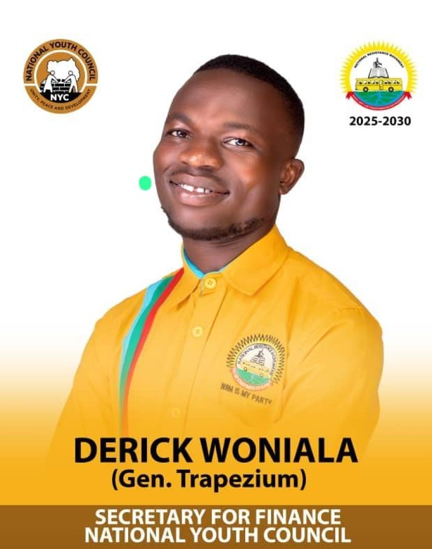 Emerging Leader: Woniala Derick "Gen Trapezium" and His Bid for National Youth Council Secretary for Finance
