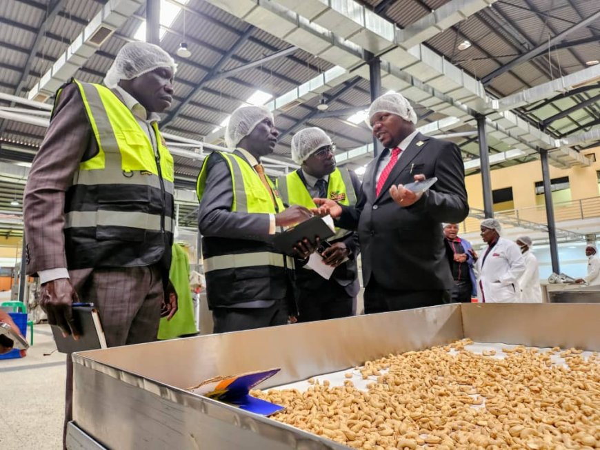 Agro-Industrialisation Drive: NARO Boss Visits Psalms Food Industries