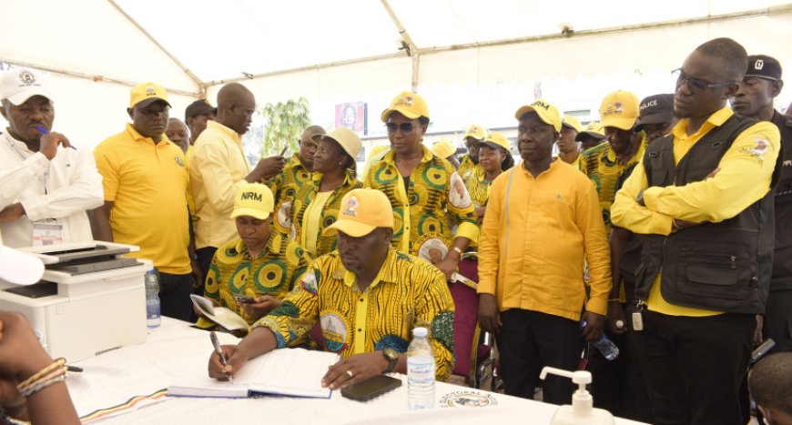 NRM Submits 2.2 Million Signatures Endorsing President Museveni as 2026 Flagbearer