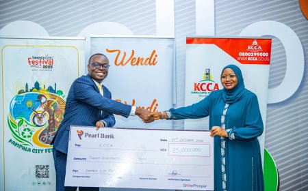 UGX 25M Contribution from Pearl Bank Fuels Kampala Festival Comeback