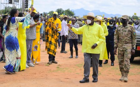 PRESIDENT MUSEVENI AND MAAMA JANET RALLY KARAMOJA FOR PEACE AND DEVELOPMENT IN KOTIDO “Peace is the foundation of development,” says President Museveni as he campaigns ahead of 2026 elections