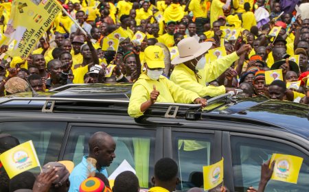 President Museveni Rallies Support in Nakapiripirit, Highlights NRM Achievements in Karamoja