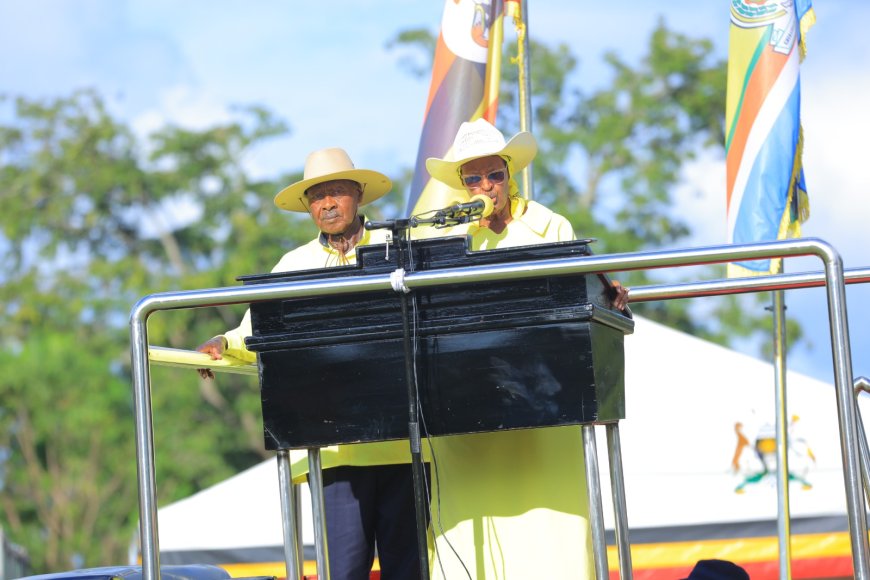 NRM Strengthens West Nile Support as Museveni, Janet Lead Massive Rally in Arua City