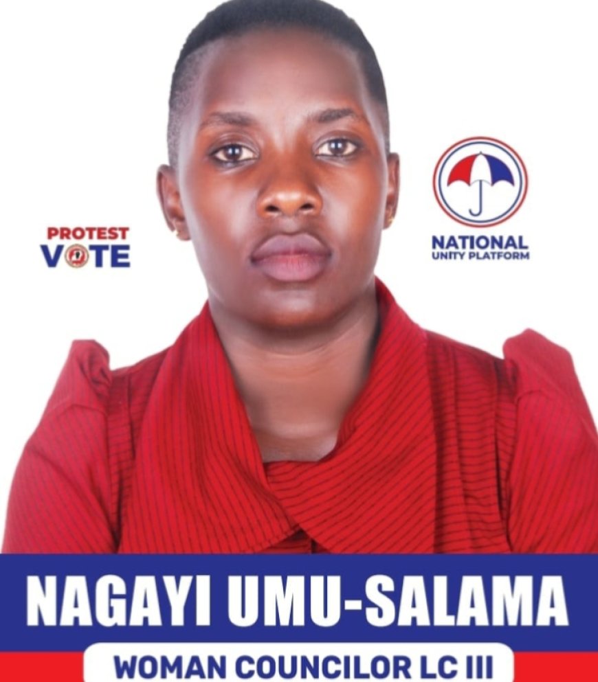 NUP’s Nagayi Umu Salaama Dominates Opinion Poll with 95% Lead Over NRM’s Akankwasa Gift