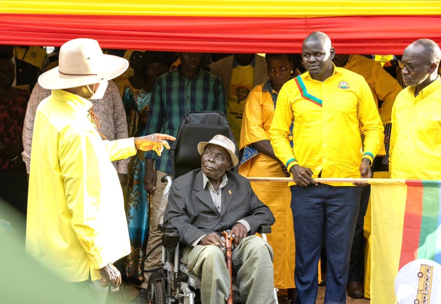 In Omoro, Museveni Warns Against Divisive Politics, Urges Focus on Household Wealth