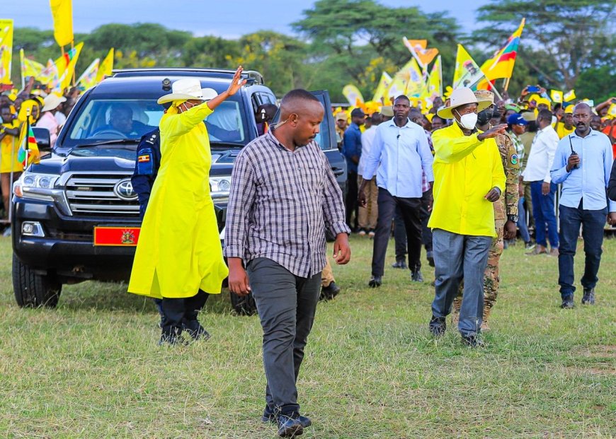 MUSEVENI: PEACE AND UNITY HAVE TRANSFORMED KARAMOJA UNDER NRM LEADERSHIP President pledges more schools, health facilities, and water projects as region attracts investors