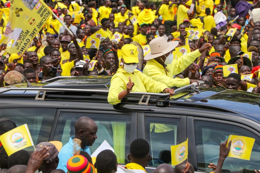 President Museveni Rallies Support in Nakapiripirit, Highlights NRM Achievements in Karamoja