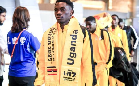 Historic Journey Begins: Uganda Cubs Arrive in Qatar for FIFA U17 World Cup Debut