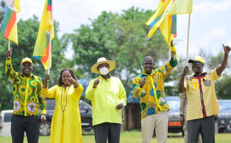President Museveni Highlights 40 Years of NRM Achievements as He Takes Campaign to Manafwa District