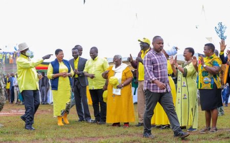 Museveni Champions Peace and Resettlement Agenda as He Campaigns in Bulambuli District