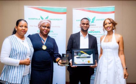 Kampala University Honoured with Prestigious Trailblazer Award at African Academia Awards 2025