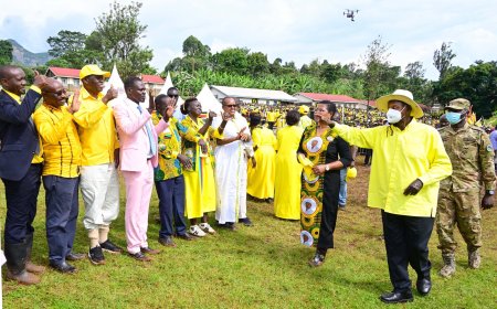 Museveni Rallies Namisindwa Residents to Embrace Wealth Creation and Support NRM’s Vision for 2026–2031