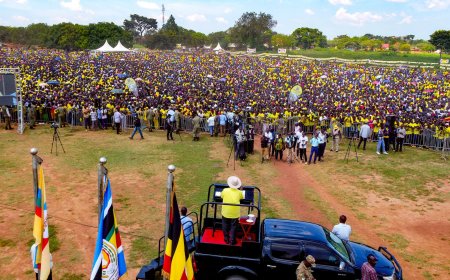 Museveni Continues Campaign Trail in Bukedi Sub-Region, Pledges to Transform Wetland Farmers into Fish Farmers