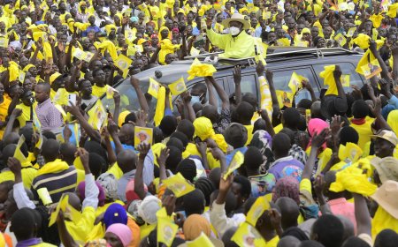 President Museveni Urges Kibuku Residents to Embrace Peace and Wealth Creation for Uganda’s Transformation