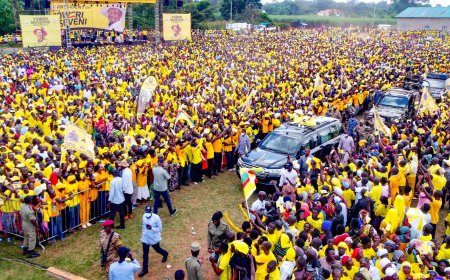 Museveni Launches Week’s Campaigns in Bugweri, Calls for Wealth Creation Through Four-Acre Model
