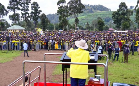 President Museveni Kickstarts Kigezi Subregion Campaign Trail with Rally in Kisoro, Reaffirms Focus on Wealth Creation and Service Delivery