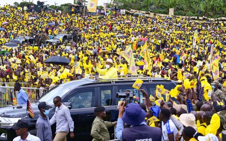 NRM Candidate President Museveni Courts Kanungu Voters with New Agriculture and Road Commitments