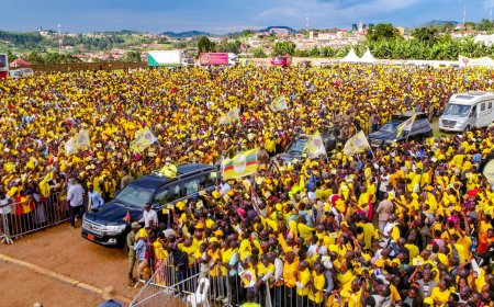President Museveni Concludes Kigezi Subregion Campaign Trail with a Major Rally in Rukungiri
