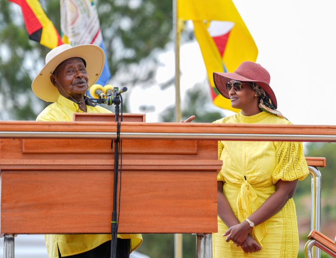 President Museveni Urges Farmers in Kazo to Maximise Land Productivity through Modern Agriculture