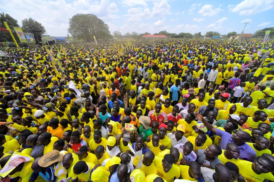 President Museveni Concludes Teso Campaigns with a Call for Peace, Unity, and Development