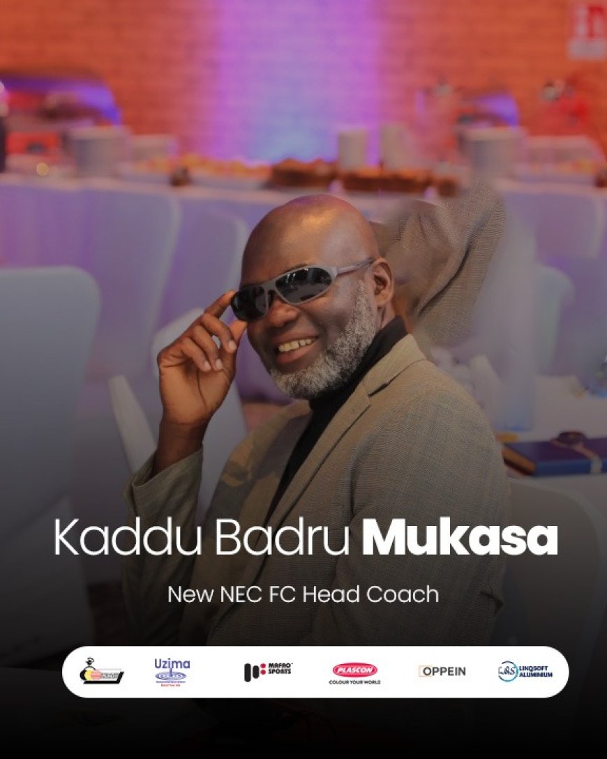 NEC FC Appoints Kaddu Badru Mukasa as New Head Coach