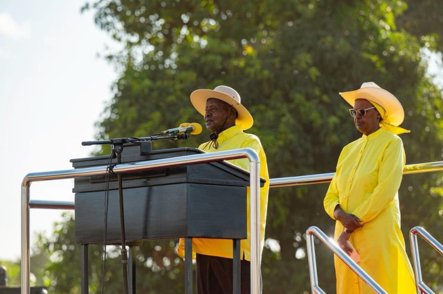 In Buyende, President Museveni Reassures Citizens on Infrastructure Plans and National Stability