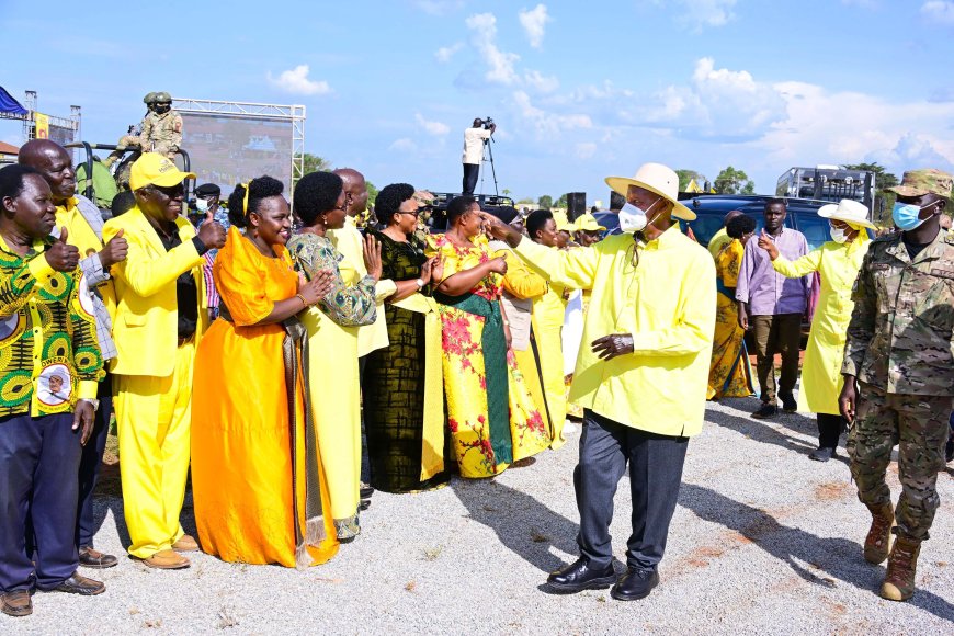 Kaliro Residents Hear Fresh NRM Infrastructure and Education Plans from President Museveni