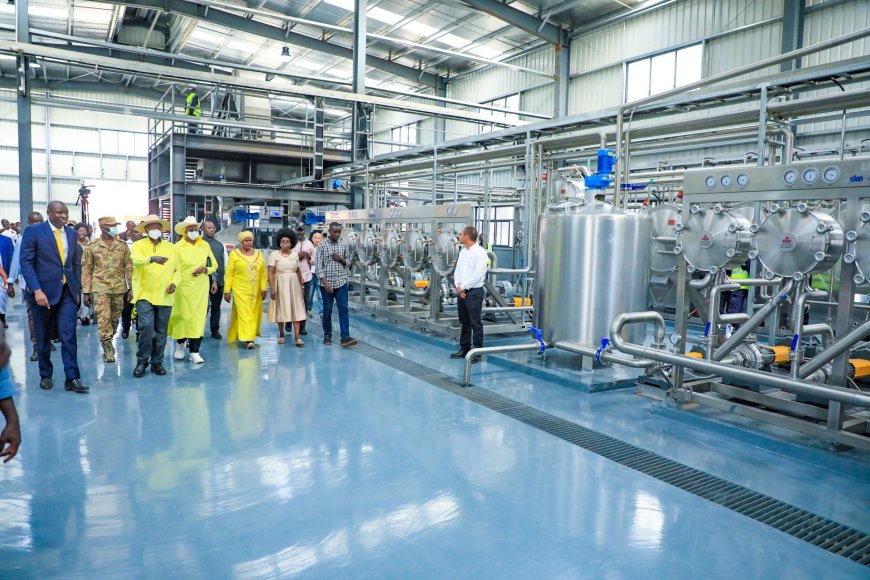 President Museveni Commissions DEI Agro-Processing Park, Flags Off First Ugandan Chili Export to China, and Addresses Rally in Kamuli