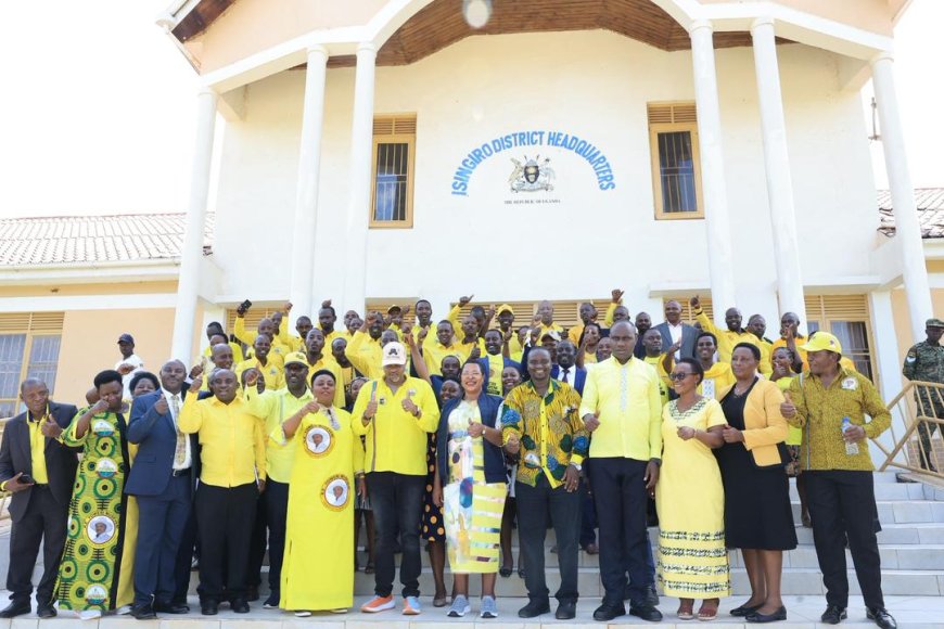 Speaker Anita Among Meets Isingiro District Leaders, Lauds Strong Service Delivery and Supports Staff SACCO