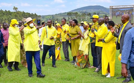 President Museveni Rekindles Childhood Memories in Rwampara, Announces Major Projects