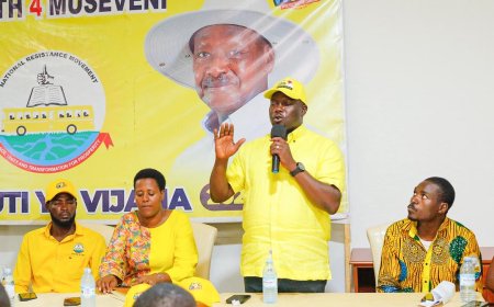NRM Secretary General Rt. Hon. Todwong Engages Ankole University Students on Party Achievements and Youth Agenda