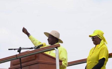 President Museveni Reaffirms Support for Large-Scale Farmers, Infrastructure, and Wildlife Protection in Mitooma Rally