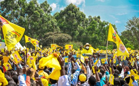 President Museveni Concludes Rwenzori and Tooro Campaign Trail with Call for Peace and Wealth Creation in Kyenjojo