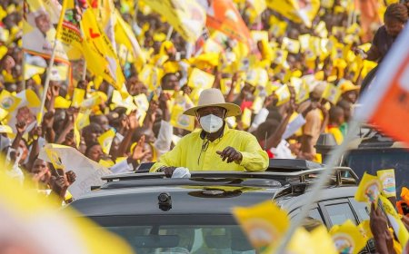 President Museveni Starts Bunyoro Campaign Tour in Kibaale, Urges Families to Embrace Wealth Creation