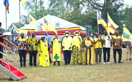 President Museveni Orders Swift Action on Land Grabbing, Sugar Act Enforcement During Masindi Campaign Rally