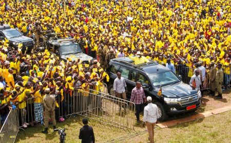 Cheers and Hope as President Museveni Storms Gomba, Pledges Peace and Grassroots Transformation