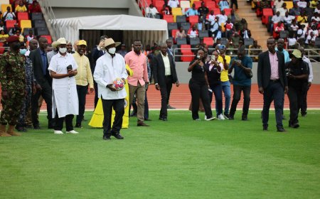 President Museveni Commissions $129m Hoima City Stadium, Says AFCON 2027 Has Accelerated Uganda’s Sports Infrastructure Drive