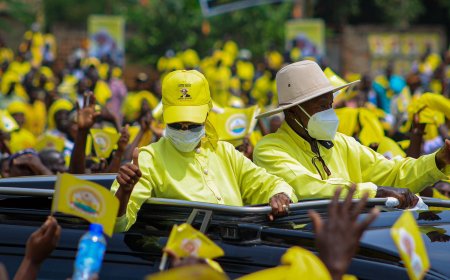 President Museveni Highlights Unity, Health Gains and Wealth Creation at Butambala NRM Rally