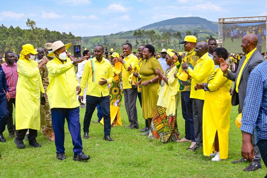 President Museveni Rekindles Childhood Memories in Rwampara, Announces Major Projects
