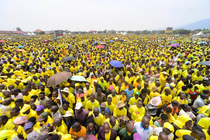 President Museveni Launches Rwenzori Sub-Region Campaign with Rally in Kasese