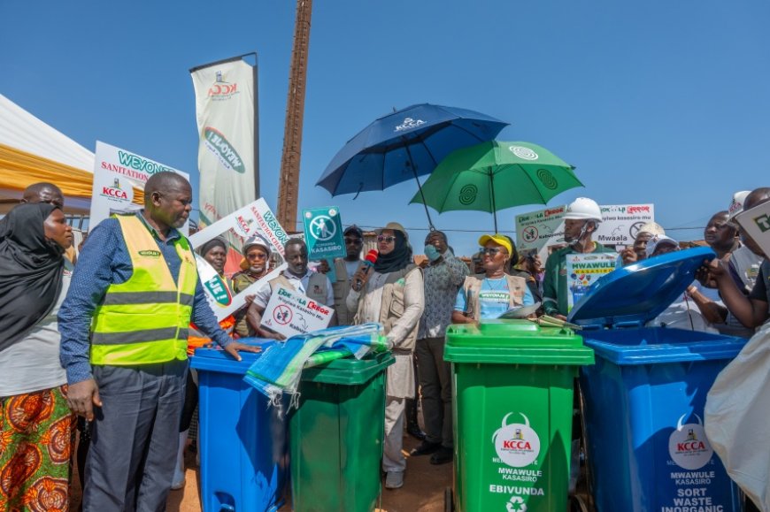Rubaga Residents Join KCCA to Launch Weyonje Sanitation Challenge