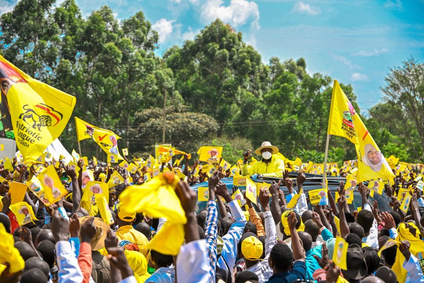 President Museveni Concludes Rwenzori and Tooro Campaign Trail with Call for Peace and Wealth Creation in Kyenjojo