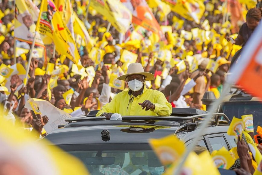 President Museveni Starts Bunyoro Campaign Tour in Kibaale, Urges Families to Embrace Wealth Creation