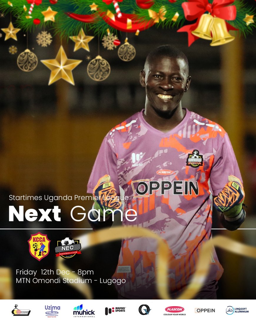 Shared Ground, Split Loyalties: NEC FC Look to Maintain Edge Over KCCA in Lugogo Showdown