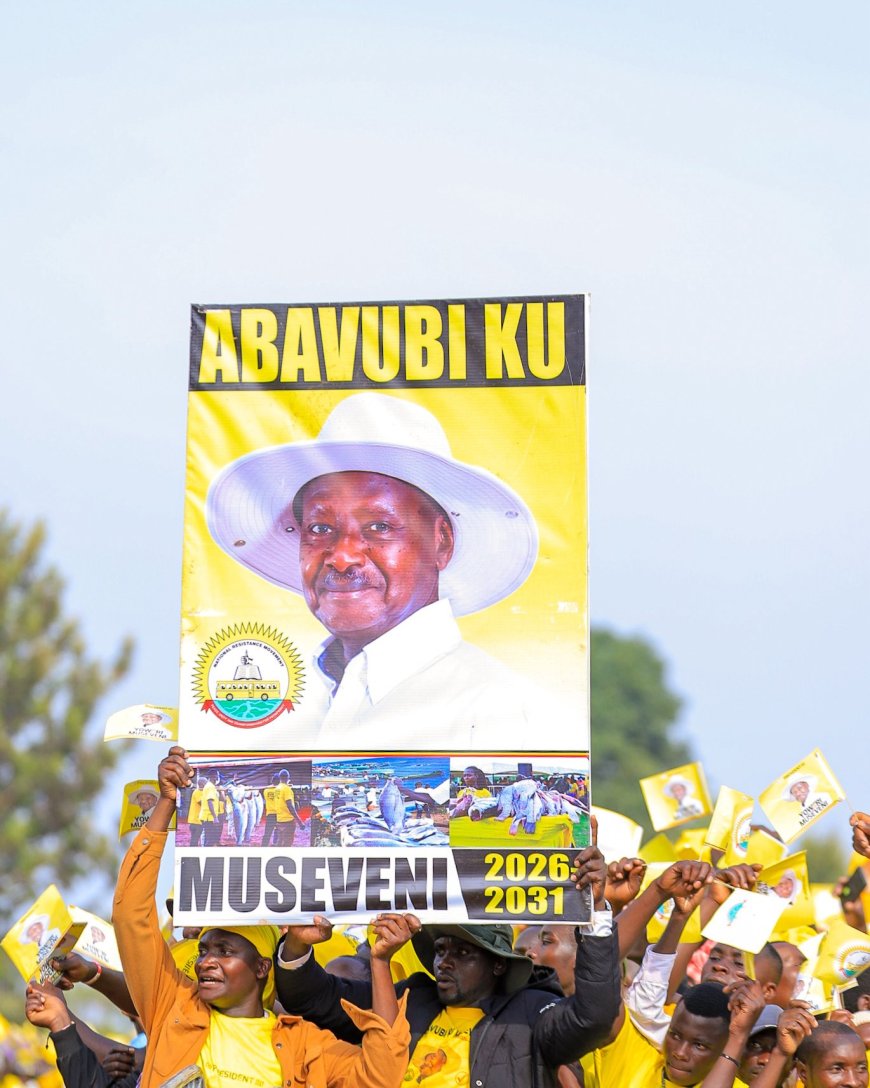 President Museveni in Kalangala: NRM Manifesto, Security Challenges and Livelihood Agenda Take Centre Stage