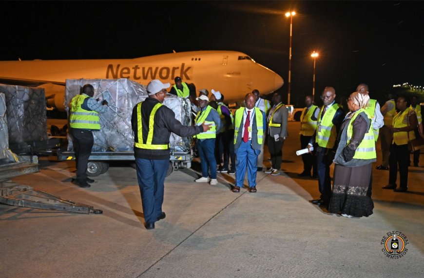 Presidential Ballots Arrive Under Heavy Security as Uganda Enters Final Countdown to 2026 Polls